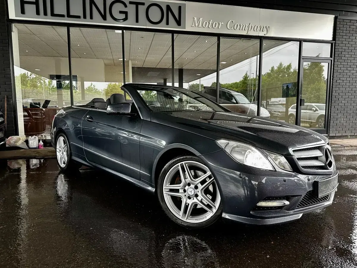 Used Mercedes E220 170 HP (125 kW) 2012 Grey Cabriolet