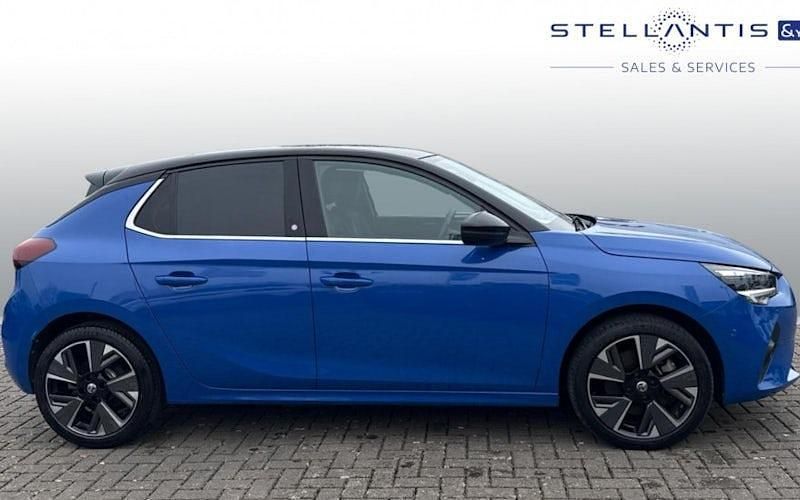 Used Vauxhall Corsa-e Elite 100 kW (136 HP) 2022 Blue Hatchback