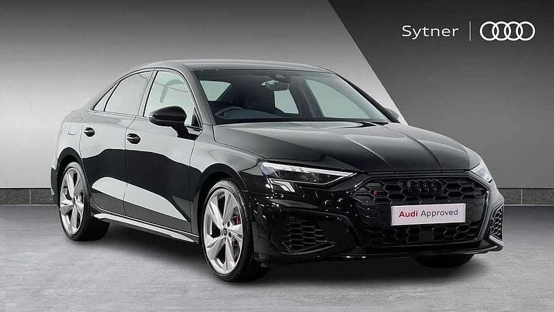 Black Used 2024 Audi S3 Black Edition Sedan | £34,500 (Good price) - Image 1/4