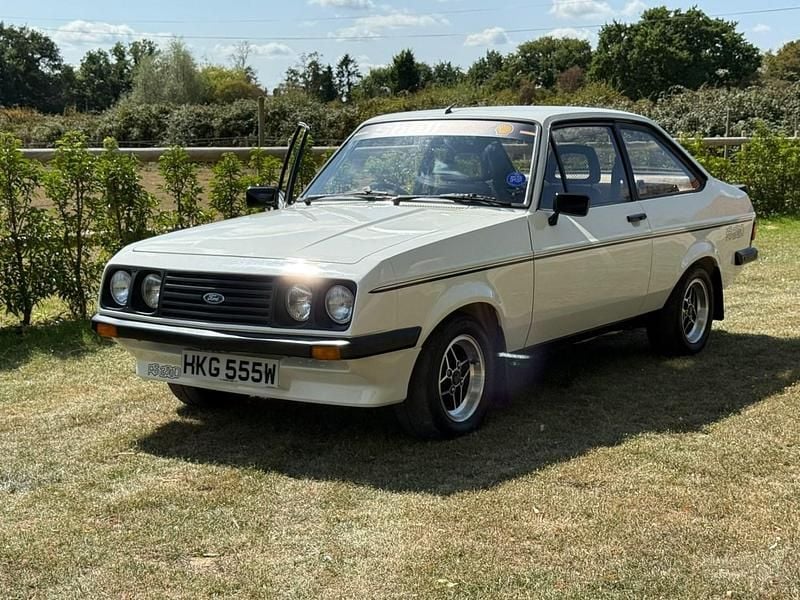 White Used 1980 Ford Escort RS Sedan | £30,000 - Image 1/4