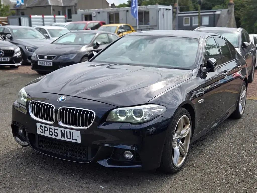 Used BMW 530 M Sport 258 HP (189 kW) 2015 Black Sedan