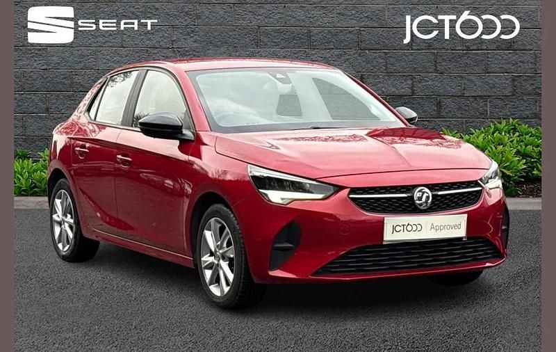 Used Vauxhall Corsa 73 HP (53 kW) 2020 Red Hatchback