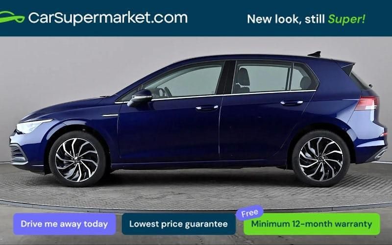 Used VW Golf VIII Style 150 HP (110 kW) 2023 Blue Hatchback
