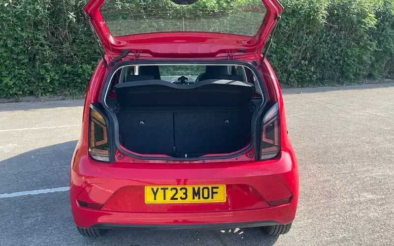 Used VW up! 65 HP (47 kW) 2023 Red Hatchback