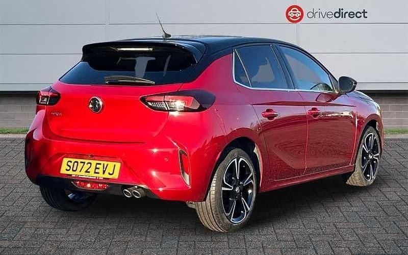 Used Vauxhall Corsa Ultimate 131 HP (96 kW) 2023 Red Hatchback