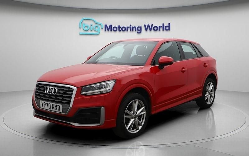 Used Audi Q2 S-Line 116 HP (85 kW) 2020 Red SUV