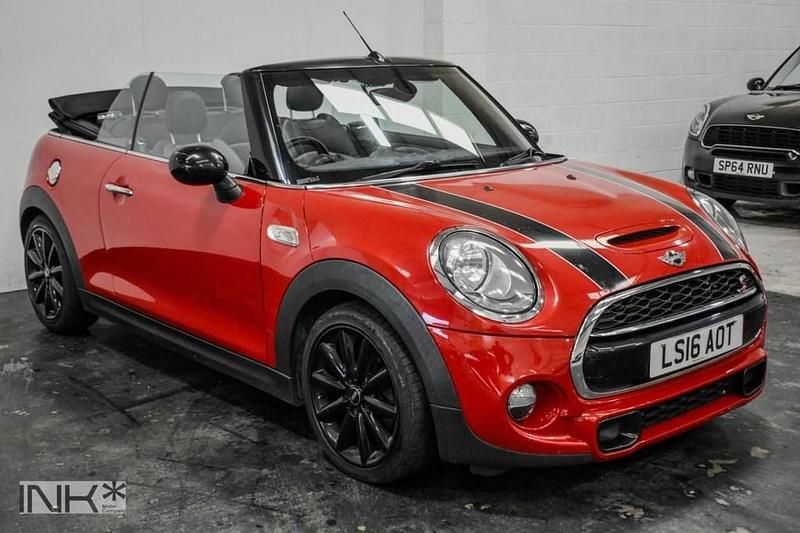 Used Mini Cooper S Cabriolet 2016 Red Cabriolet