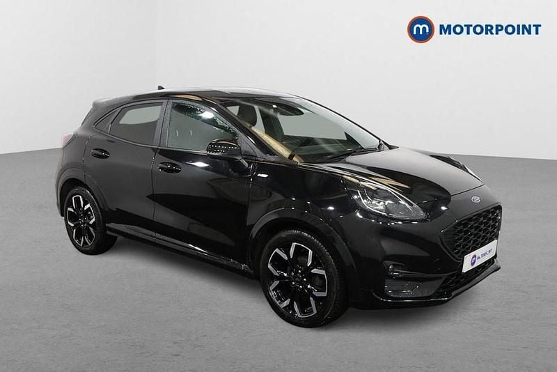 Black Used 2023 Ford Puma ST-Line X Hatchback | £16,249 (Fair price) - Image 1/4