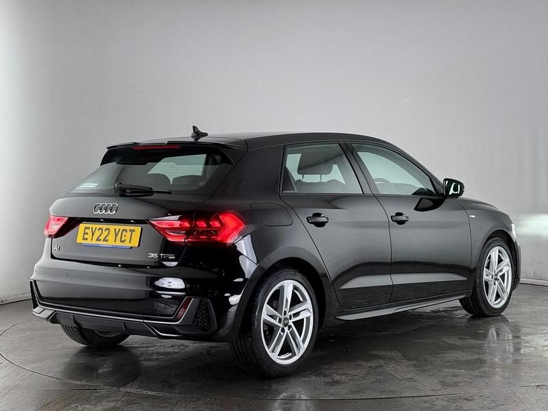 Used Audi A1 Sportback S-Line 150 HP (110 kW) 2022 Black Hatchback