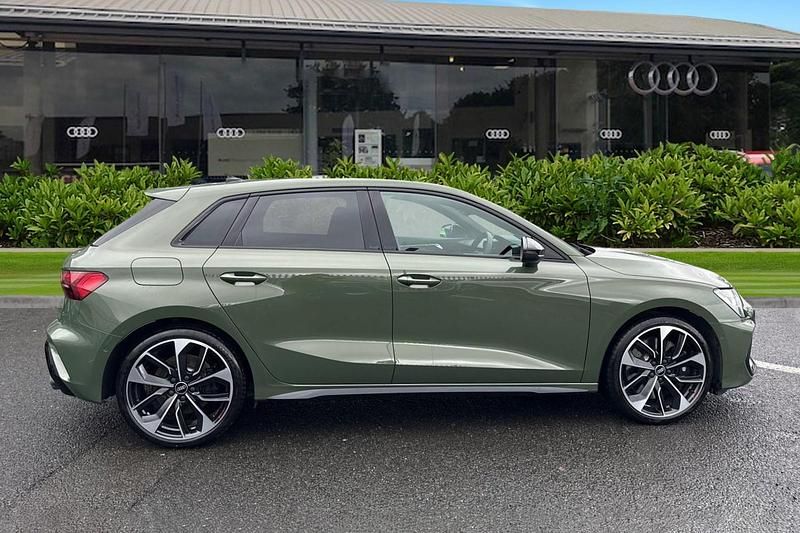 Used Audi S3 Sportback Black Edition 333 HP (244 kW) 2025 Green Hatchback