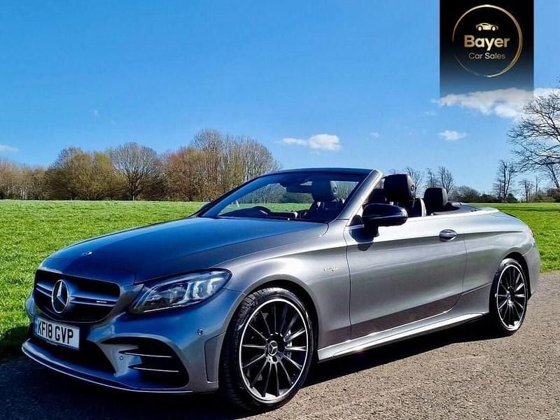 Used Mercedes C43 AMG Premium Plus 2018 Grey Cabriolet