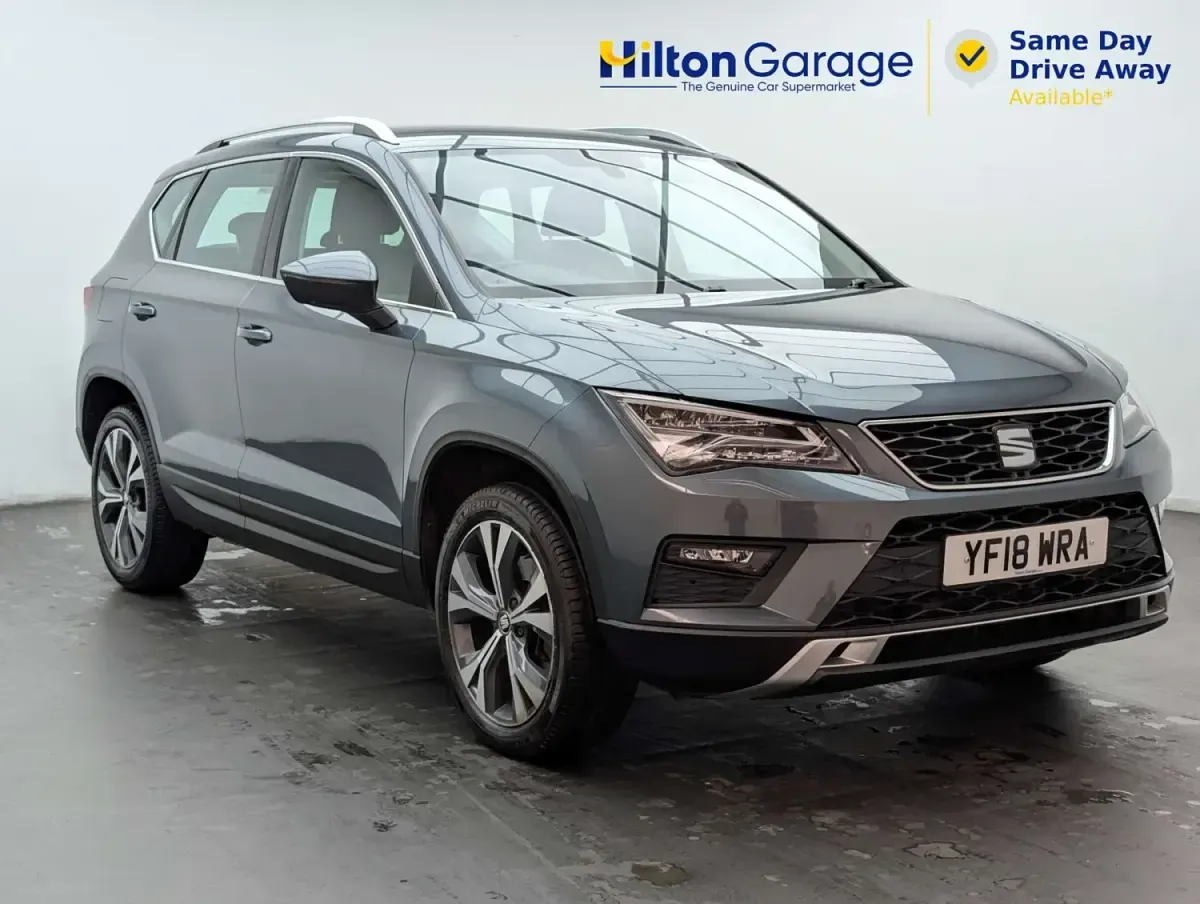 Begagnad Seat Ateca Ecomotive 115 HK (84 kW) 2018 Grå SUV
