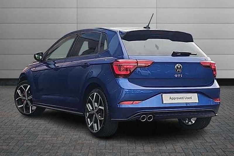 Used VW Polo GTI 207 HP (152 kW) 2022 Reef blue Hatchback