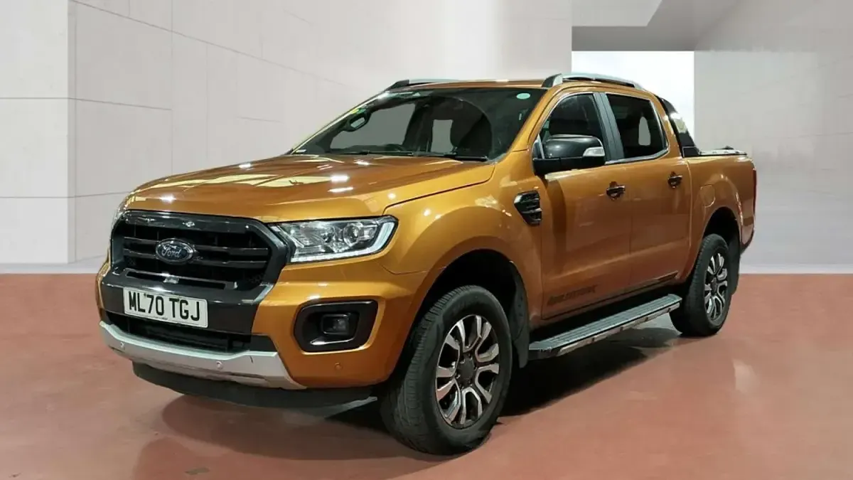 Used Ford Ranger Wildtrack 2020 Orange Pickup