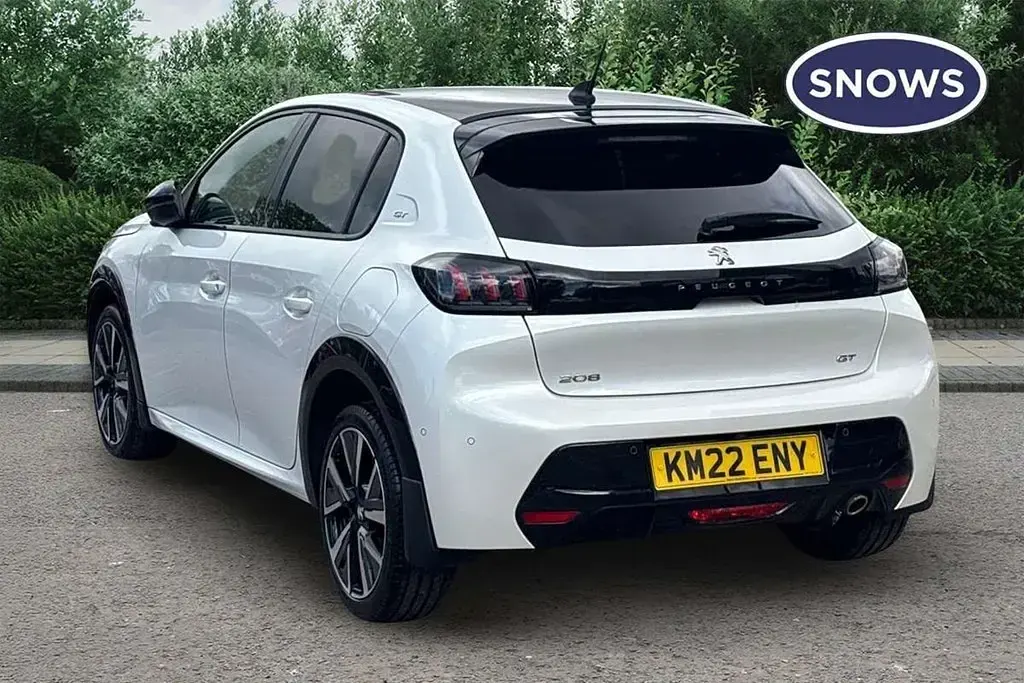 Second-hand Peugeot 208 GT 101 CP (74 kW) 2022 Alb Hatchback