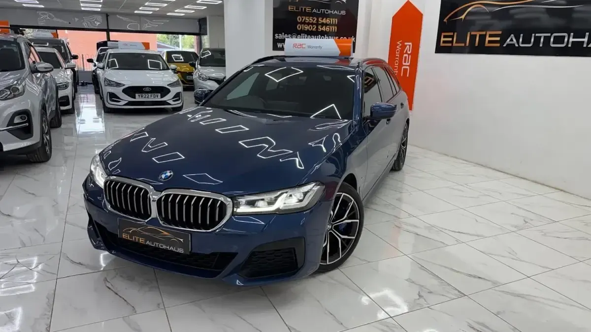 Used BMW 530 M Sport 2022 Blue Estate