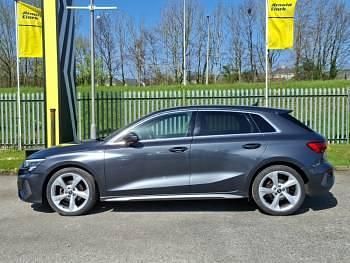 Used Audi A3 S-Line 110 HP (80 kW) 2023 Grey Sedan