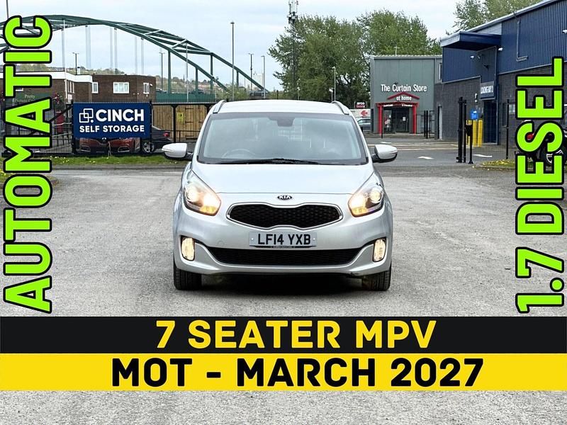 Used Kia Carens 134 HP (98 kW) 2014 Silver MPV