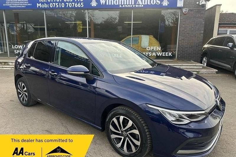 Blue Used 2021 VW Golf VIII Active Hatchback | £12,450 (Fair price) - Image 1/1