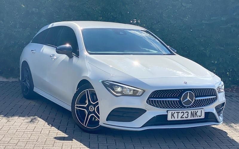 Used 2023 Mercedes CLA200 Shooting Brake AMG Line Premium Estate | £23,698 (A bit pricey) - Image 1/4