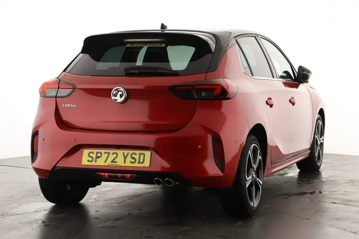 Used Vauxhall Corsa Ultimate 128 HP (94 kW) 2022 Red Hatchback
