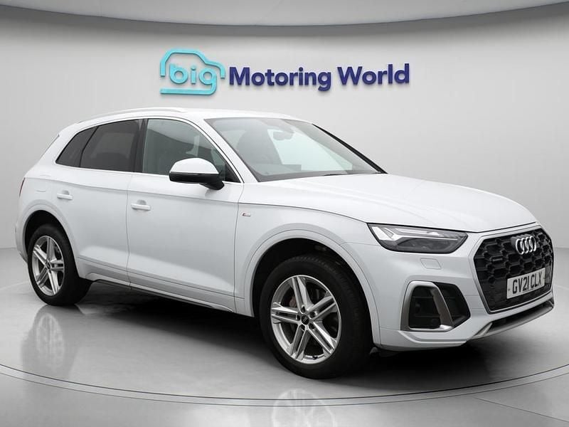 White Used 2021 Audi Q5 S-Line SUV | £25,500 (Super price) - Image 1/4