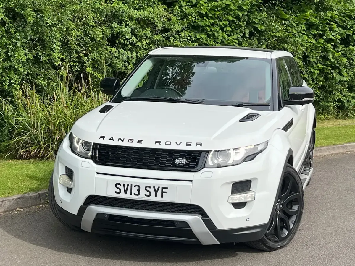 Used Land Rover Range Rover evoque Dynamic 190 HP (139 kW) 2013 White SUV