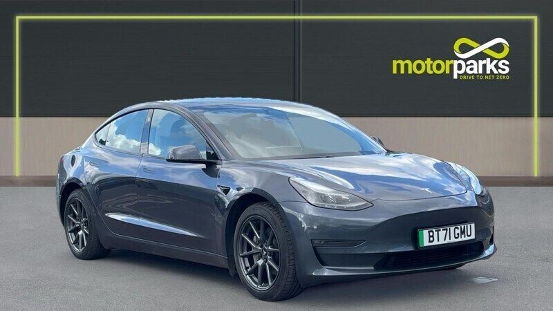Grey Used 2021 Tesla Model 3 Long Range Sedan | £19,000 (Fair price) - Image 1/4