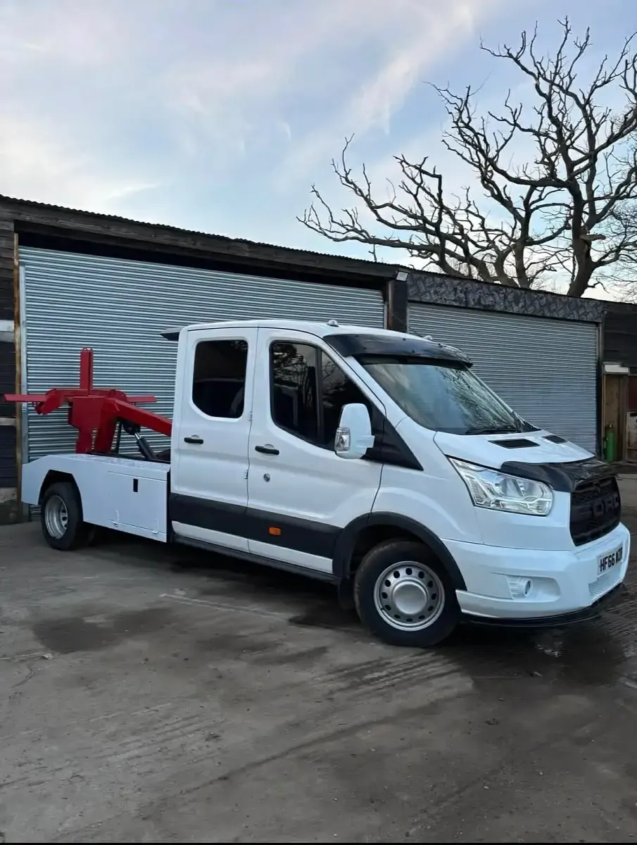 Used Ford Transit 125 HP (91 kW) 2016 White Van