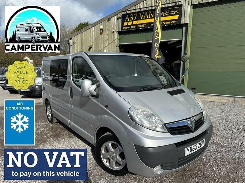 Silver Used 2013 Vauxhall Vivaro Sportive Van | £12,945 - Image 1/1