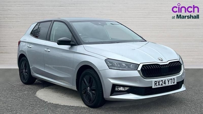 Used Skoda Fabia Colour Edition 116 HP (85 kW) 2024 Brilliant silver metallic black magic pearl effect Hatchback