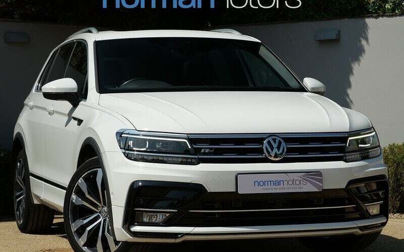 White Used 2019 VW Tiguan R-line SUV | £24,495 (Fair price) - Image 1/3