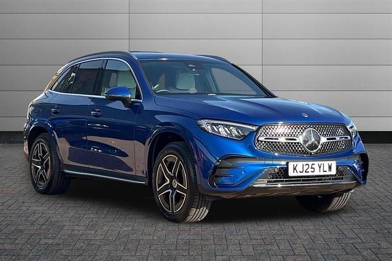 Used Mercedes GLC300e AMG line 313 HP (230 kW) 2025 Spectral blue Estate
