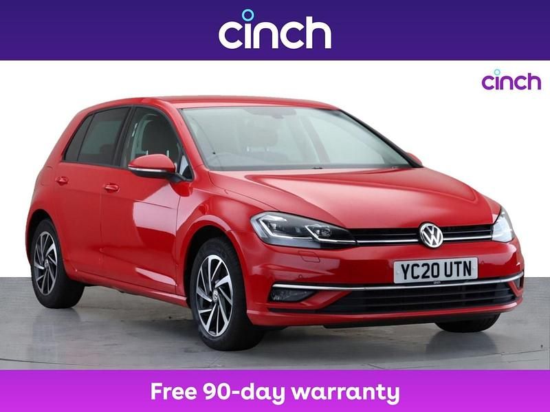 Red Used 2020 VW Golf VII Edition Hatchback | £14,899 (Good price) - Image 1/3