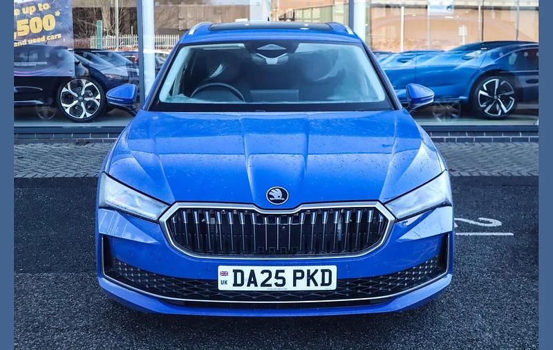 Used Skoda Superb SE L 150 HP (110 kW) 2025 Blue Estate