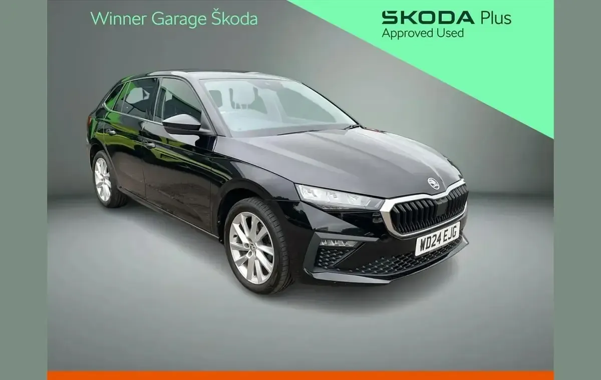 Used Skoda Scala SE L 113 HP (83 kW) 2024 Black Hatchback
