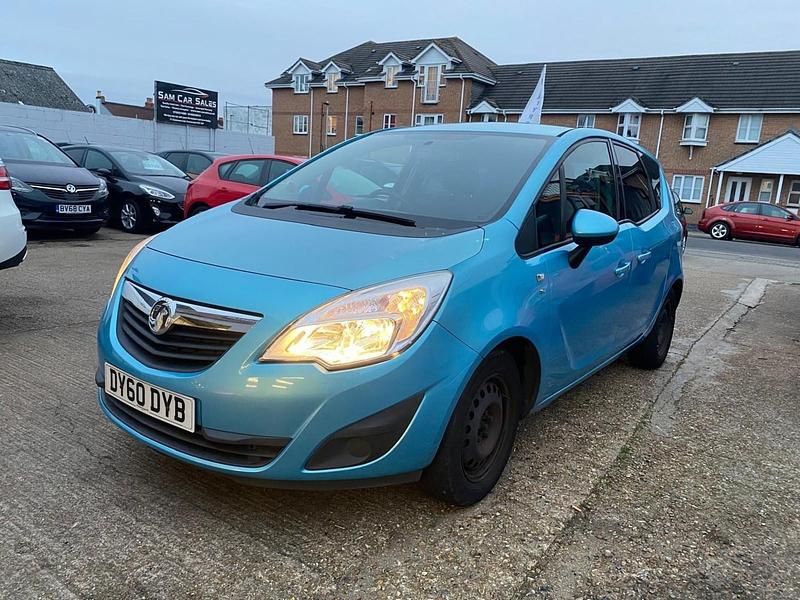 Used Vauxhall Meriva S 2010 Blue MPV