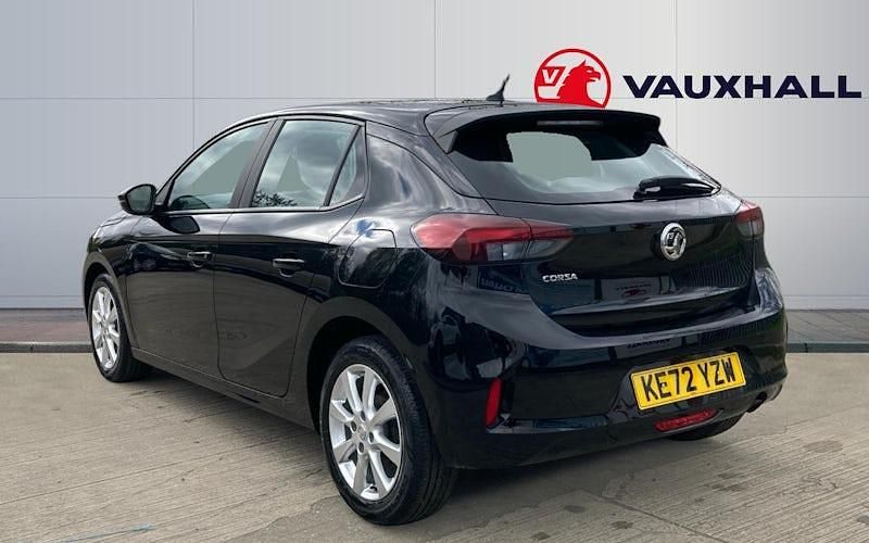 Used Vauxhall Corsa Design Edition 75 HP (55 kW) 2023 Black Hatchback