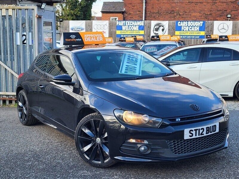 Black Used 2012 VW Scirocco R-line Coupe | £4,795 (Super price) - Image 1/4