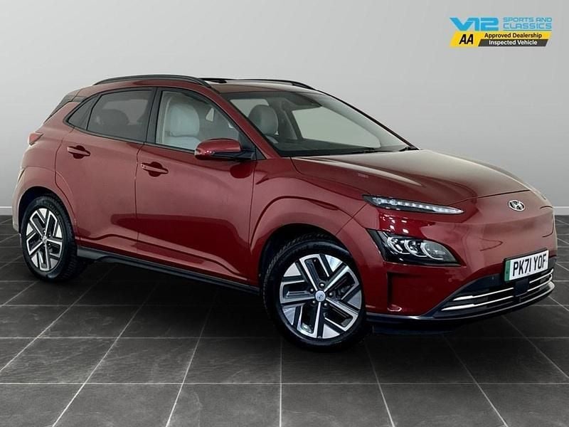 Red Used 2021 Hyundai Kona Ultimate SUV | £13,295 (Good price) - Image 1/2