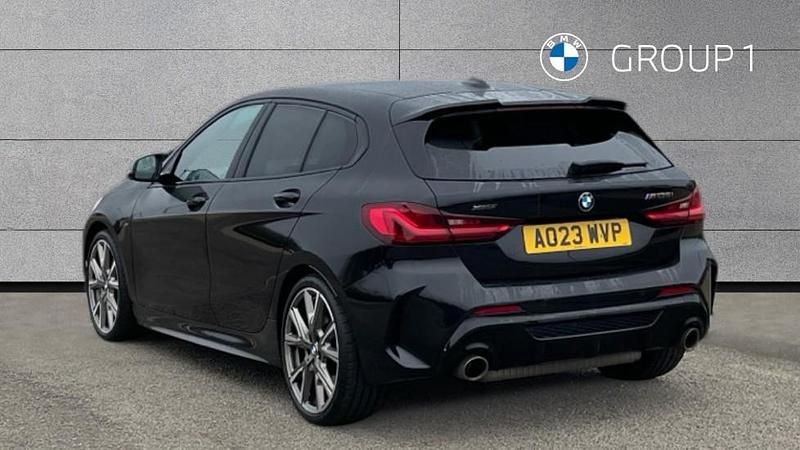 Used BMW M135 Shadowline 302 HP (222 kW) 2023 Black Hatchback