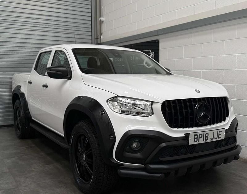 White Used 2018 Mercedes X250 Pickup | £18,489 (Expensive) - Image 1/4