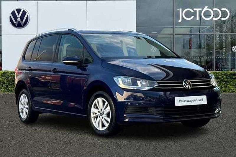 Used VW Touran Family 115 HP (84 kW) 2020 Blue MPV