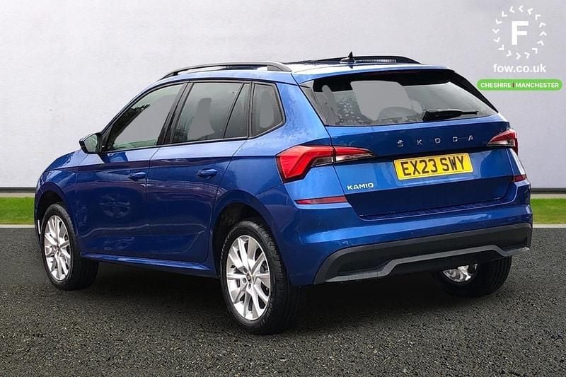 Used Skoda Kamiq SE Drive 150 HP (110 kW) 2023 Blue SUV