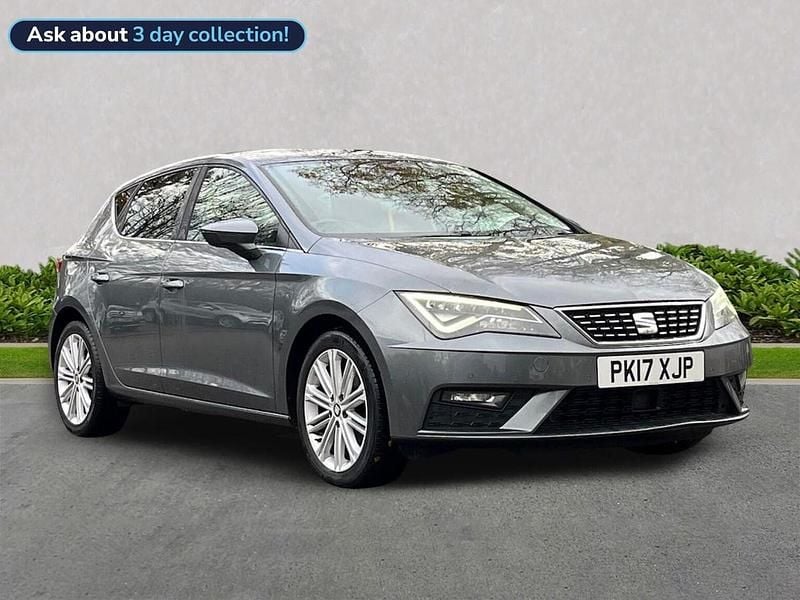 Grey Used 2017 Seat Leon XCELLENCE Hatchback | £12,295 (Fair price) - Image 1/4