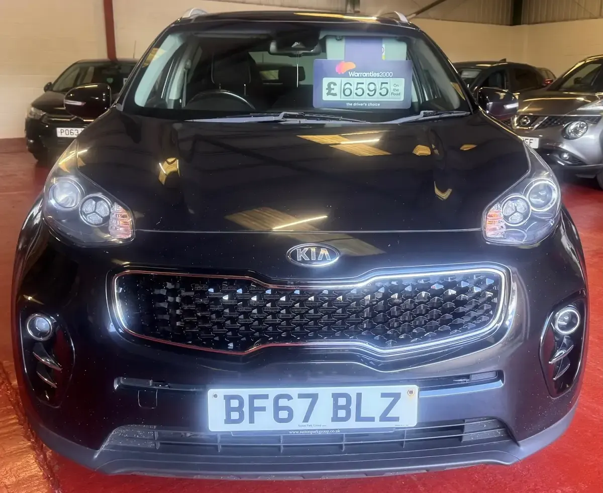 Used Kia Sportage 115 HP (84 kW) 2017 Black SUV