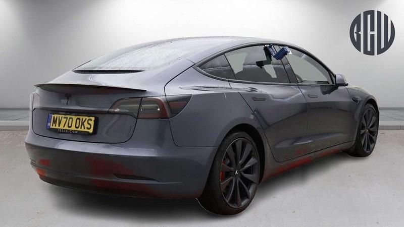 Used Tesla Model 3 Performance 461 kW (627 HP) 2020 Grey Sedan