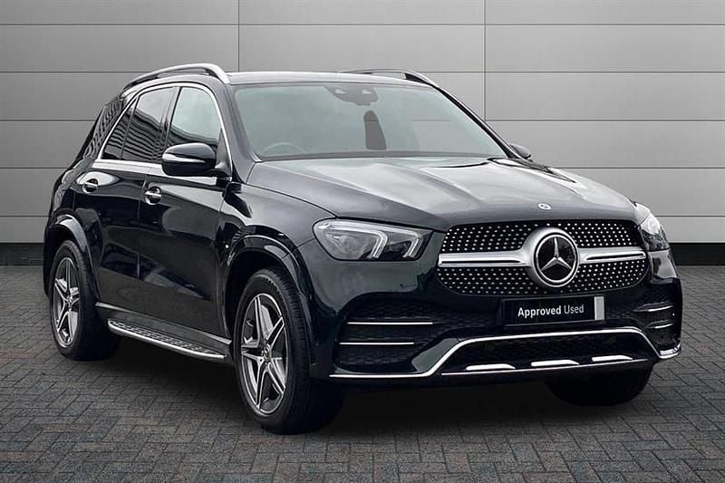 Emerald green Used 2019 Mercedes GLE450 AMG AMG line Estate | £35,700 (Fair price) - Image 1/4