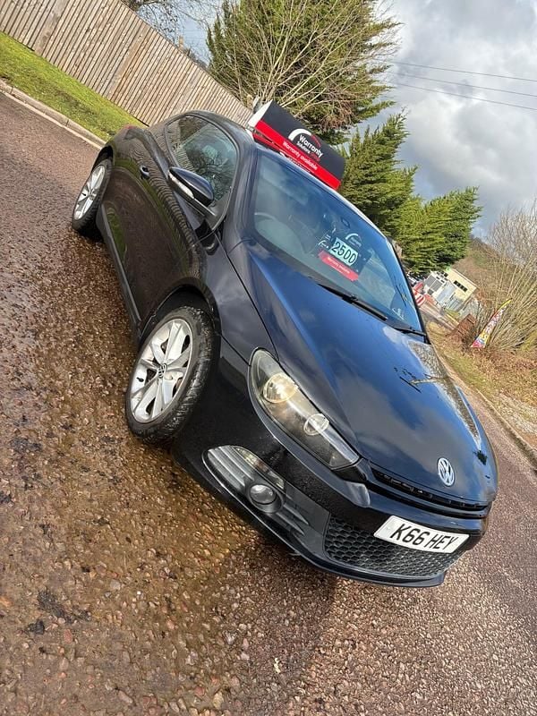 Used VW Scirocco GT 200 HP (147 kW) 2009 Black Coupe