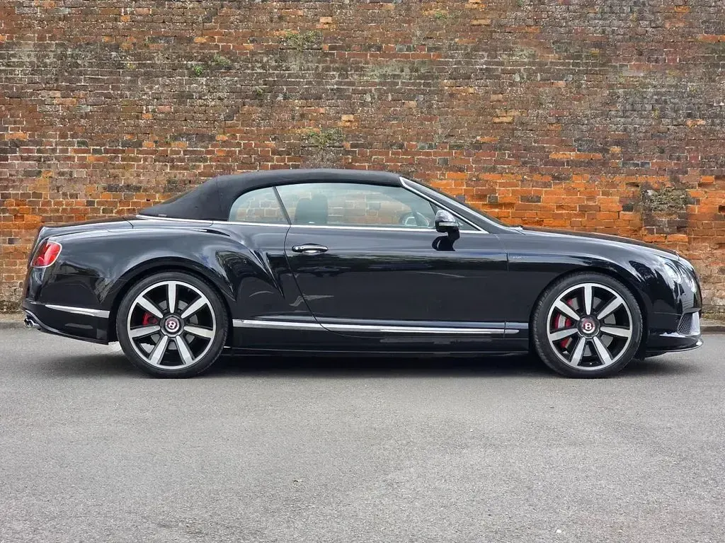 Used Bentley Continental GT Convertible 521 HP (383 kW) 2014 Black Cabriolet
